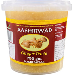 Aashirwad Ginger Paste, 750g (Made in NZ)