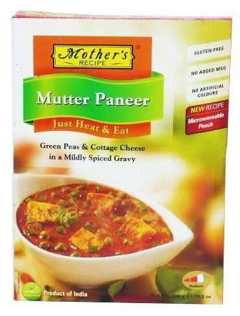 Mother's Recipe (Heat & Eat) Mutter Paneer 300g
