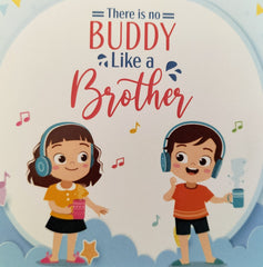 Rakh Message Cards for Brother(Size 7x7 cm)