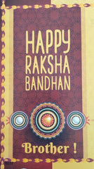 Rakh Message Cards for Brother (Size 15x8.5 cm)