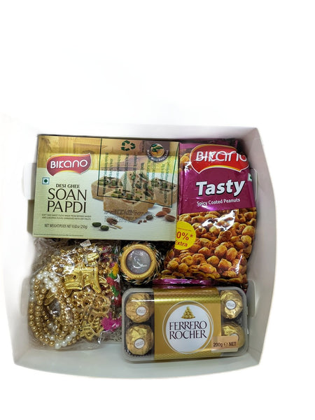 Diwali Gift Box Chocolate Sweet Snacks & Decoration