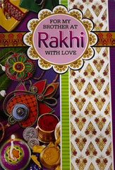 Rakhi With Love Card