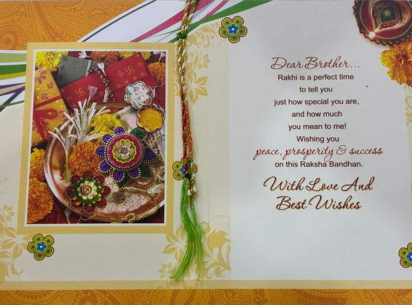 Rakhi Dear Borther Card
