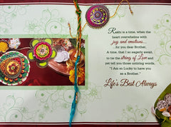 On Rakhi Card
