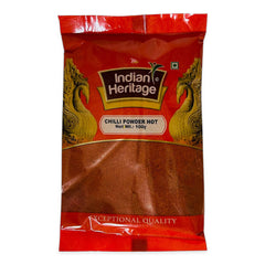 Indian Heritage Chilli Powder Hot 100g