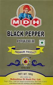 MDH Black Pepper Powder 100g