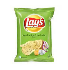 Lays American Style Cream & Onion Chips 60g