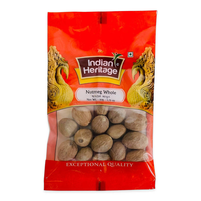 Indian Heritage Nutmeg Whole 50g