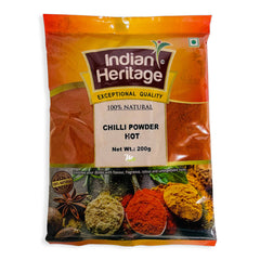 Indian Heritage Chilli Powder Hot 200g