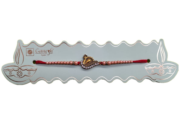 Rakhi Peacock with Stones