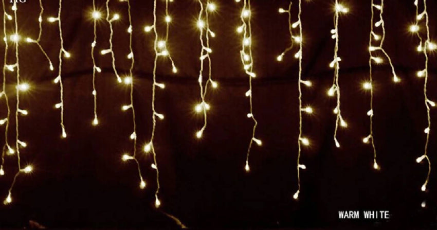 LED String Droop Lights Warm White