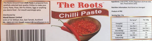 The Roots Red Chilli Paste 960g