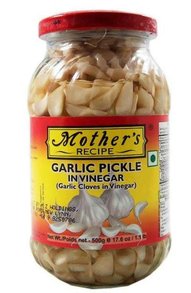 Mothers Recipe Garlic Pickle In Vinegar 500g