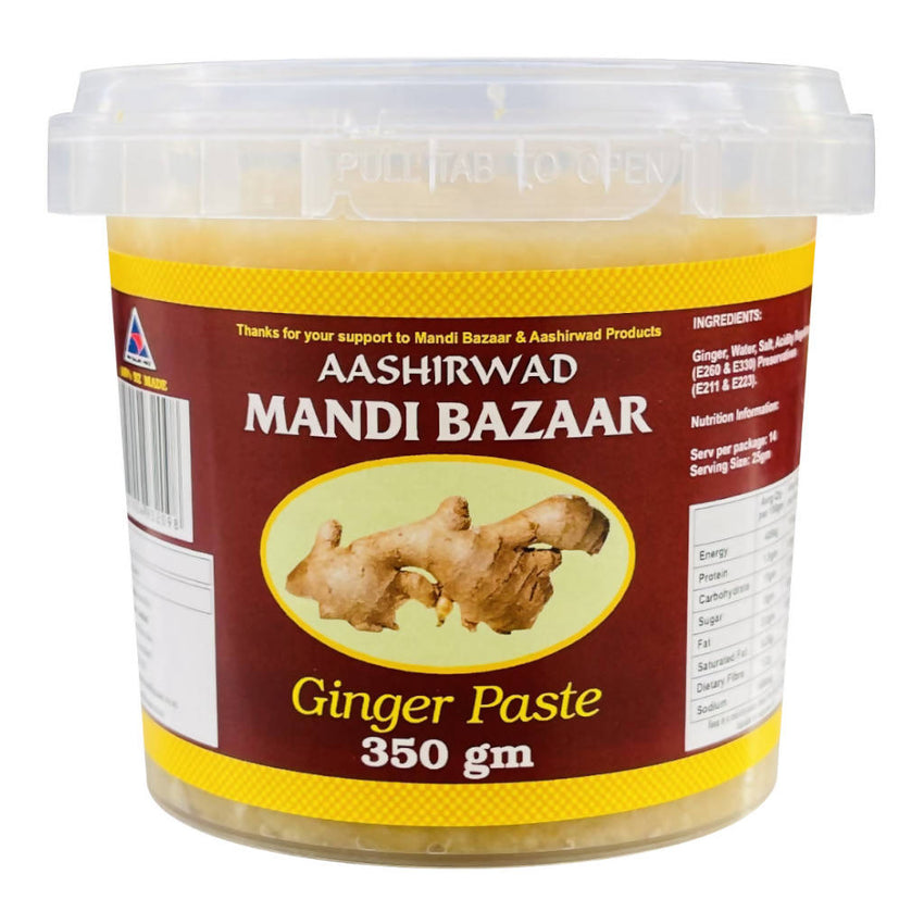Aashirwad Ginger Paste, 350g (Made in NZ)