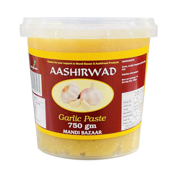 Aashirwad Garlic Paste, 750g (Made in NZ)