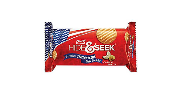 Parle Hide & Seek American Style Cookies Cashew 200g