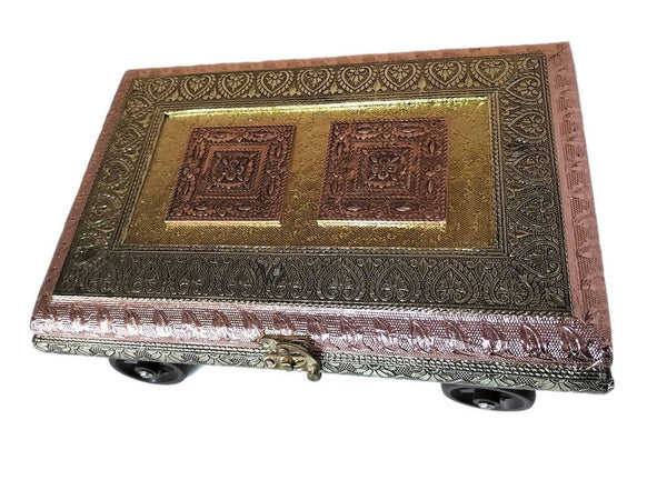 Diwali Gift Dry Fruit Box with Wheels (no items inside)