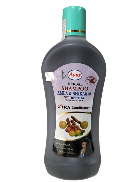 Ayur Herbal Amla & Shikakai Shampoo 500ml